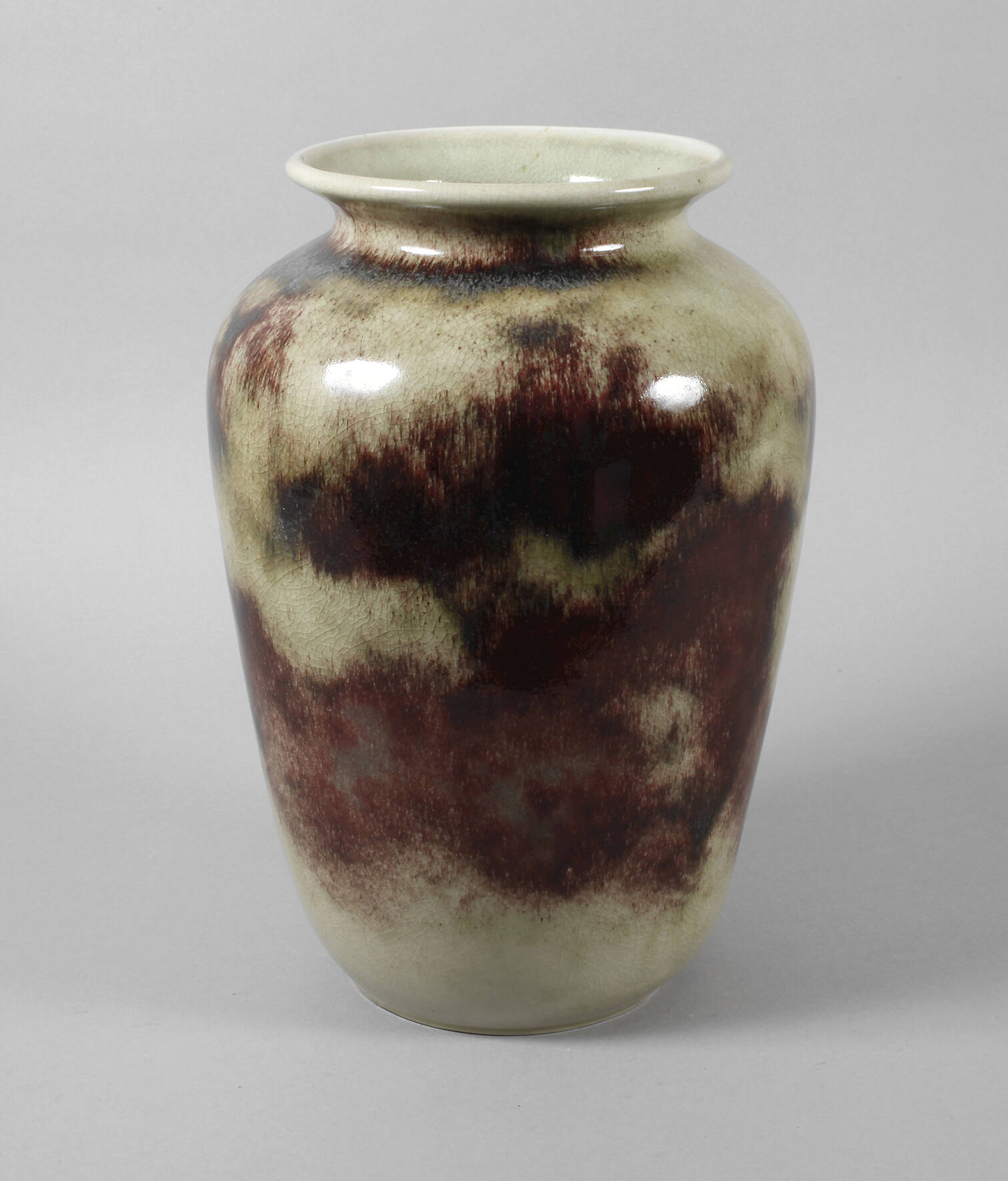 WMF Ikora Bodenvase mit Sang de Boeuf-Glasur
