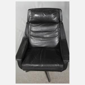 Loungesessel mit Ottomane