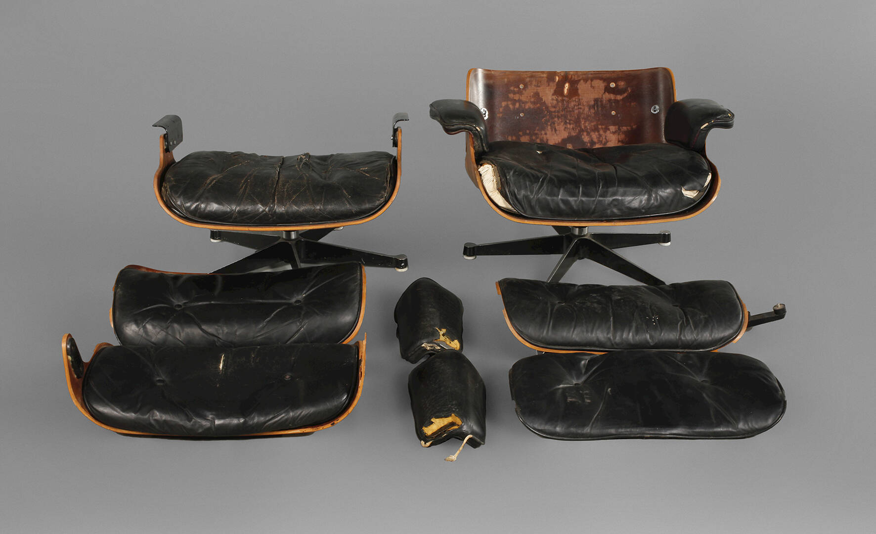 Charles und Ray Eames, zwei Lounge Chairs