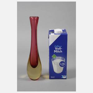 Kleine Keulenvase Sommerso