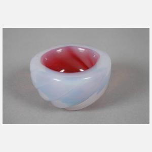 Drei Glasobjekte Murano