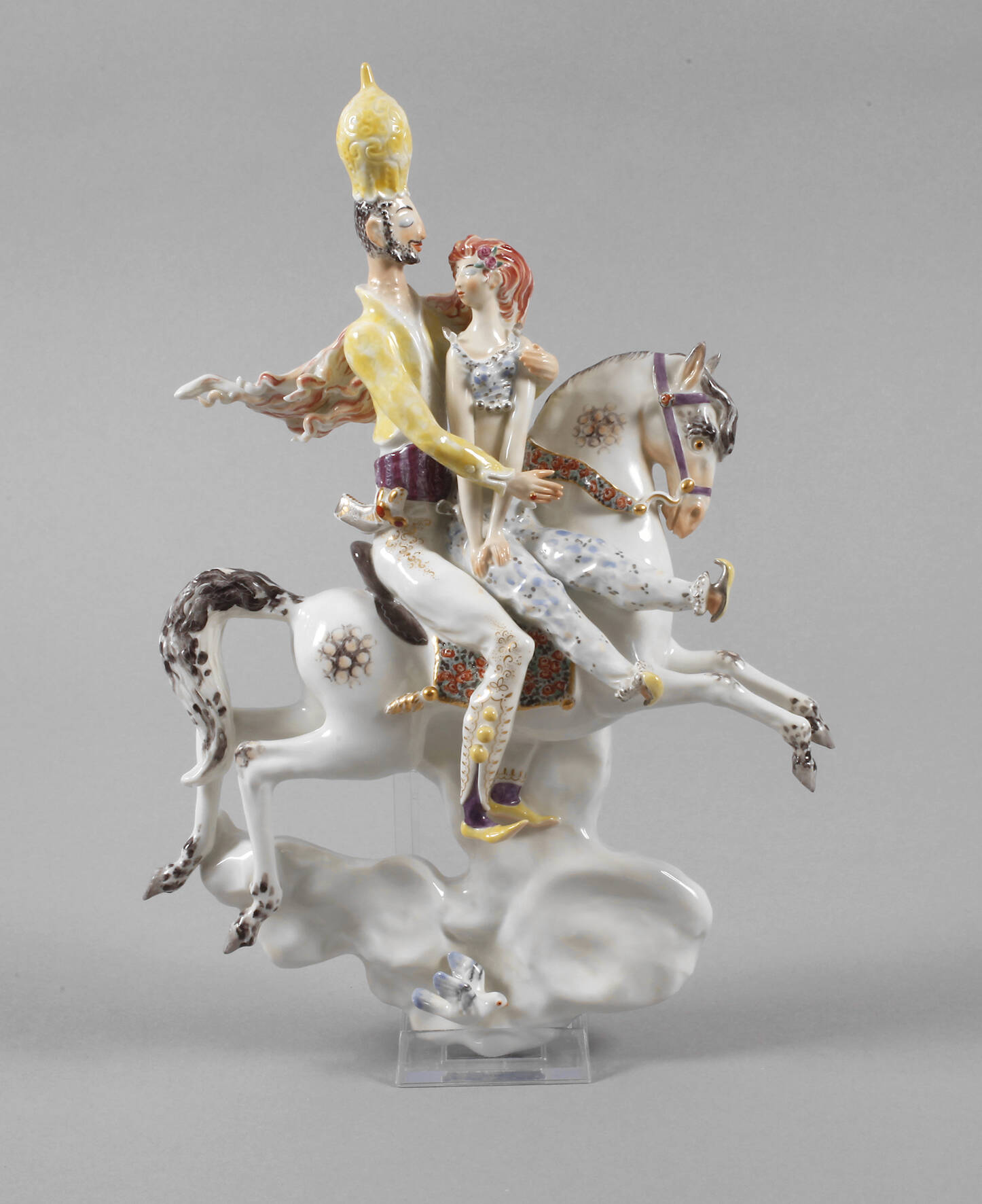 Meissen Wandplastik "Zauberpferdchen"