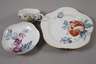 Meissen Teegedeck "Blumenmalerei blau-bunt"