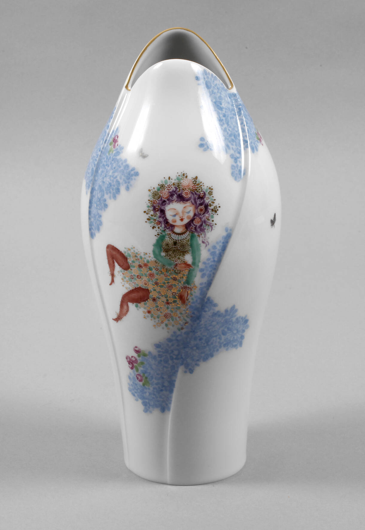 Meissen Vase "Sommernachtstraum - Blütenreigen"
