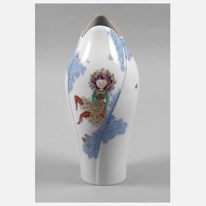 Meissen Vase "Sommernachtstraum - Blütenreigen"