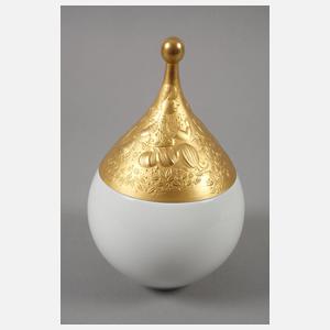Rosenthal Vase und drei Dosen "Sarastro"