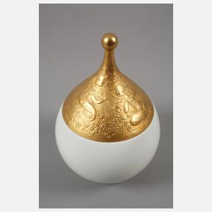 Rosenthal Vase und drei Dosen "Sarastro"