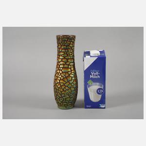 Zsolnay Pecs Vase mit Craquelédekor