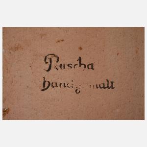 Drei moderne Wandplatten