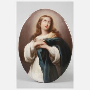 Bildplatte Die unbefleckte Empfängnis Mariens