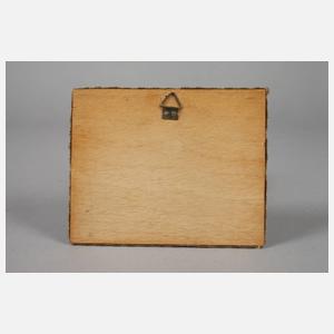 Kleine Bildplatte Mädchen im Boudoir