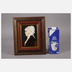 Bildplatte "Die Patrizierin"