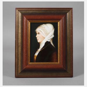 Bildplatte "Die Patrizierin"