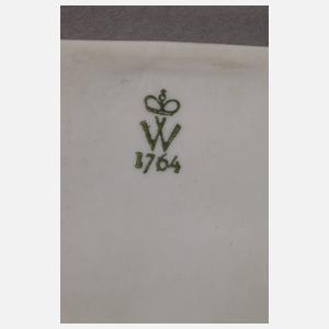 Wallendorf Bildplatte mit Hundemotiv