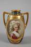 Dresden kleine Portraitvase "Marie Antoinette"