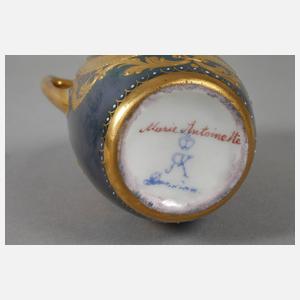 Dresden kleine Portraitvase "Marie Antoinette"