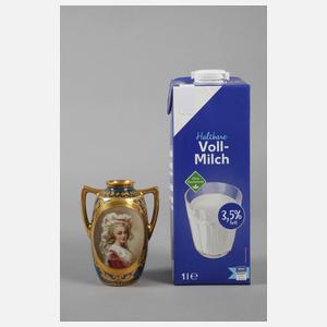 Dresden kleine Portraitvase "Marie Antoinette"