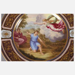 Prunkteller im Alt-Wiener Stil