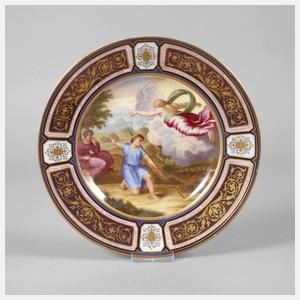 Prunkteller im Alt-Wiener Stil