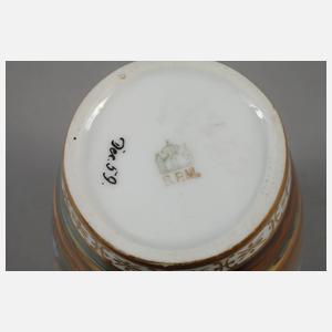 Berlin-Teltow Vase mit Landschaftsdekor