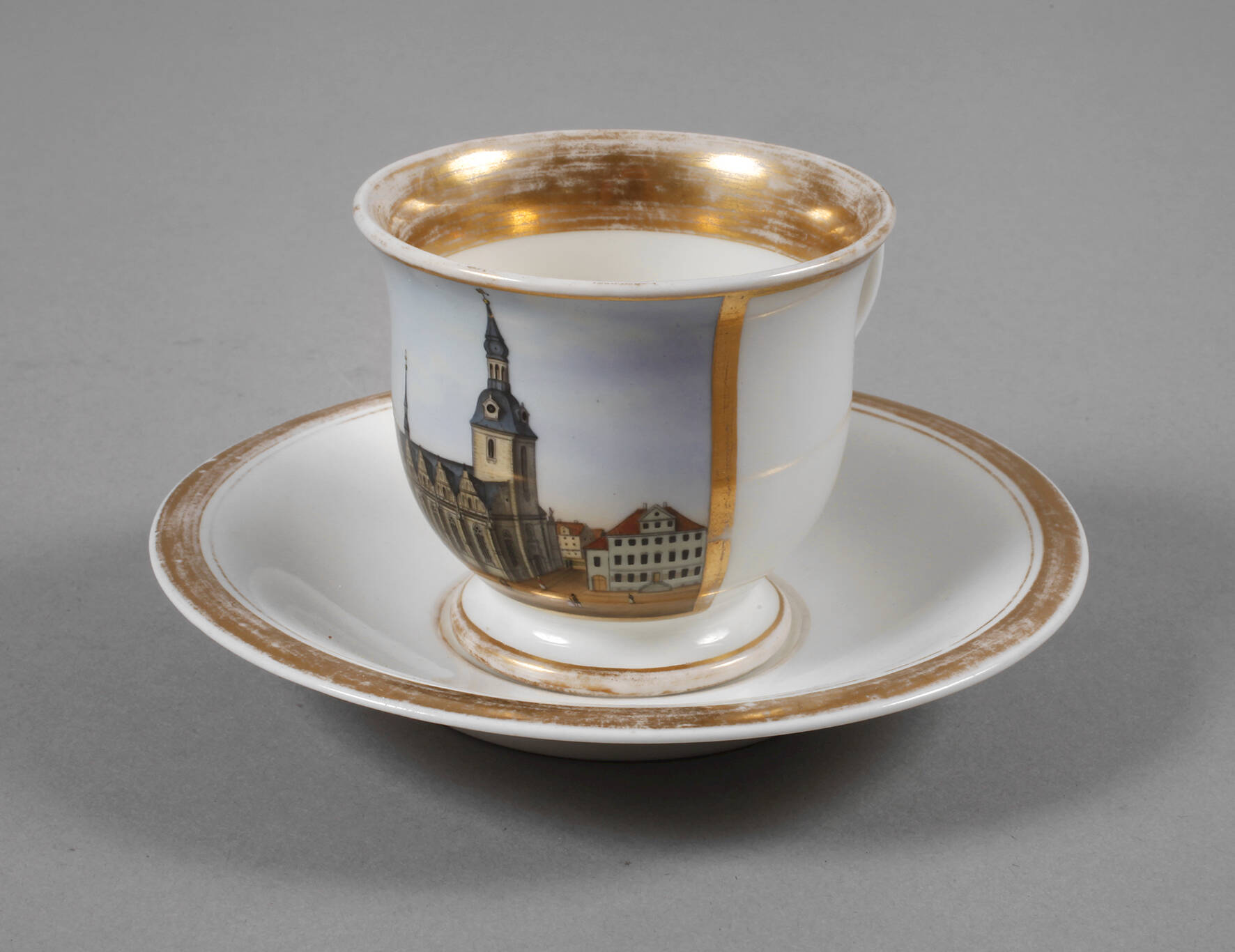 KPM Berlin Ansichtentasse Wolfenbüttel