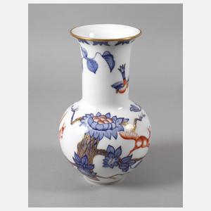 Augarten Wien Vase mit Eichhörnchenmotiv