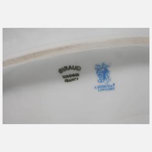 Frankreich Fischterrine mit Presentoir "Corail la Mer"