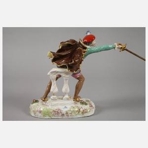 Frankreich Paar fechtende Musketiere