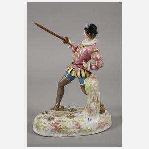 Frankreich Paar fechtende Musketiere