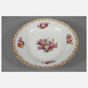 KPM Berlin Anbietschale "Reiches Blumenbukett"