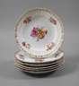 KPM Berlin sechs Speiseteller "Bukett reich"