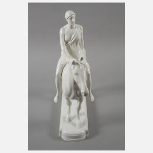 KPM Berlin Amazone zu Pferd