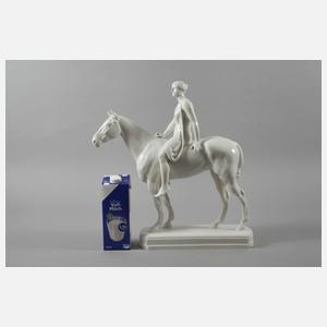 KPM Berlin Amazone zu Pferd