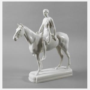 KPM Berlin Amazone zu Pferd