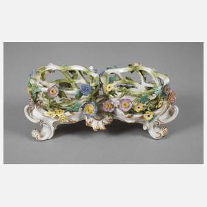Meissen seltenes barockes Présentoir