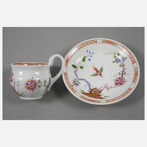 Meissen Tassen mit Kakiemondekor