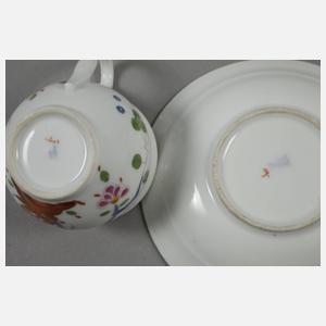 Meissen Tassen mit Kakiemondekor