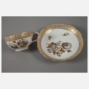 Meissen Sammeltasse mit Marcolini-Malweise