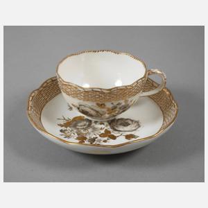 Meissen Sammeltasse mit Marcolini-Malweise