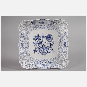 Meissen drei Durchbruchschalen "Zwiebelmuster"