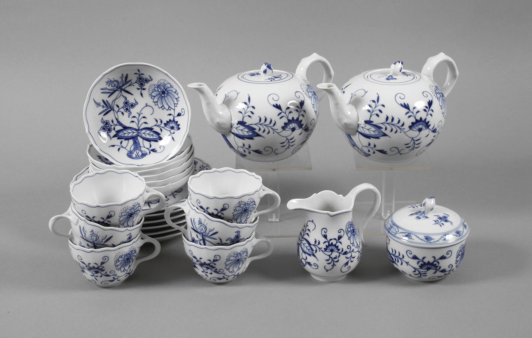 Meissen Teeservice "Zwiebelmuster"