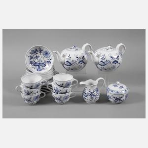 Meissen Teeservice "Zwiebelmuster"