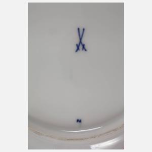 Konvolut Serviceteile mit Weinlaubdekor