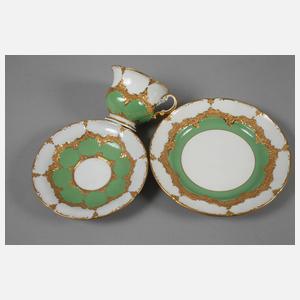 Meissen Prunkgedeck "B-Form"