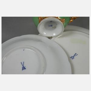 Meissen Prunkgedeck "B-Form"