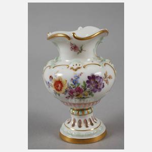 Meissen Miniatur Prunkvase "Blumenbukett"