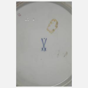 Meissen Paar Suppenteller "Reicher Drache"