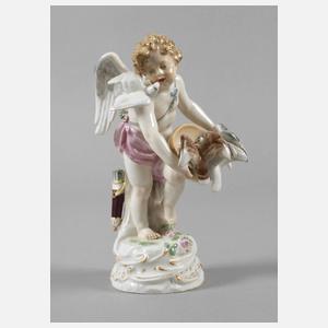 Meissen "Amor, Tauben fütternd"