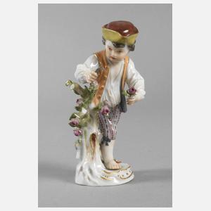 Meissen "Gärtnerkind mit Rosenstrauch"