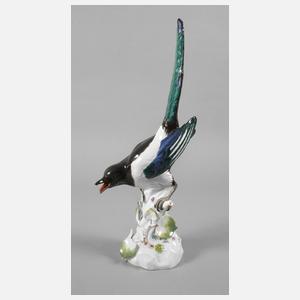 Meissen "Elster auf Stamm"